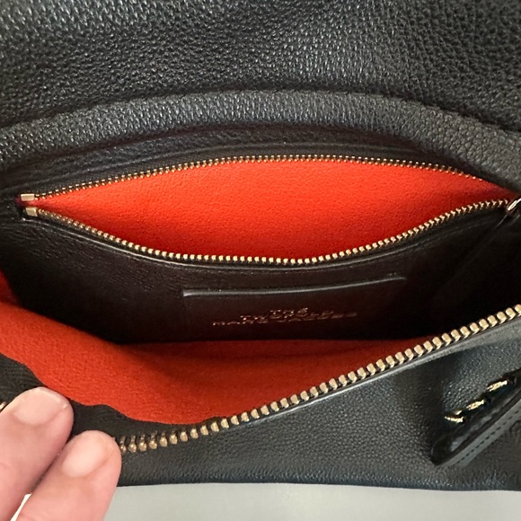 Marc Jacobs Two Fold bag black leather - Picture 3 of 6